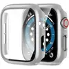 Adecuado para Nuevo Apple Watch 6/Se/7/8/9/10/Ultra Carcasa Templada Carcasa de PC Galvanizada Película Cubierta Protectora Integrada