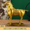 Figuras de Cavalo General de Latão para Atacado, Artesanato de Latão, Presentes, Decoração de Casa, Decorações com Tema de Cavalo, Decorações de Escritório