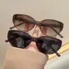 2026 Nuevas Gafas de Sol Versátiles Estilo Mismo que Celebridad de Internet Gafas de Sol Ojo de Gato para Adelgazar la Cara Protección Solar Adecuadas para Todas las Formas de Cara Gafas de Sol