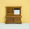 Móveis em miniatura para casa de bonecas mini penteadeira modelo OB11 BJD bolso quarto Móveis para casa de bonecas