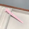 Pinza de Posicionamiento de Raíz Esponjosa de Color Caramelo, Pinza de Maquillaje Sin Costuras Yk2 Pinza para Flequillo Lateral Pinza de Pato Dopamina
