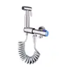Fornecedor Original de Pistola de Pintura em Aço Inoxidável 304 Atacado Conjunto de Pistola de Spray para Bidê de Banheiro, Jato de Água Potencializado para Descarga