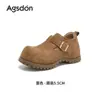 Mules de Solado Grosso Augusden para Mulheres 2026 Novos Sapatos de Cobertura Total Slip-On Macios de Solado Retrô para Outono e Inverno