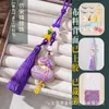 Kit de Materiales DIY Brocado de la Dinastía Song Calabaza Bolsa de Calabaza Mariposa Colgante Llavero Regalo de Año Nuevo para Niñas