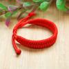 Pulsera de Hilo Rojo Tejida a Mano para el Éxito en los Exámenes, un Regalo para Estudiantes