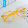 2020 Nuevo Armazón de Gafas Estilo Coreano Anti-luz Azul Gafas de Estudiante Armazón de Gafas de Moda Simple Artístico Espejo Plano