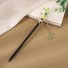 Antigo Tassel Hairpin Grampo de Cabelo de Madeira Imitação de Ébano Headwear Disco de Cabelo Acessórios Simples Vestido Antigo Cabelo Hairpin Hair