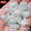 Cuentas sueltas de calidad natural A, hebilla de seguridad, cuentas de ábaco, rosa, accesorios de joyería de jade para bricolaje, material de piezas de jade al por mayor