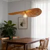 Estilo Escandinavo Moderno Minimalista Sala de Estar Dormitorio Restaurante Casa de Huéspedes Retro Estilo Japonés Creativo Atmosférico Arte Sombrero de Paja Candelabro