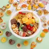 Juguetes de Comida Miniatura de Dibujos Animados Mixtos Accesorios de Resina Materiales DIY Hechos a Mano Pegatinas para Fundas de Teléfono Pasadores Pequeñas Decoraciones