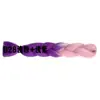 Peluca de Fibra Sintética Africana Trenza Grande de Fibra de Alta Temperatura para Mujer, Cabello Trenzado de un Solo Color, Rastas, Se Puede Ondular y Teñir