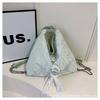 Bolsa de Hombro Grande con Lazo de Encaje Estilo Coreano 2024 Nueva Gran Capacidad Elegante Mochila de Viaje de Moda
