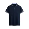 Nueva empresa de desarrollo de camisas POLO con cuello de solapa color liso ropa de trabajo camisa cultural cómoda transpirable ocio camisa publicitaria