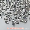 Acessórios para Nail Art, Strass com Fundo Pontiagudo, Strass em Formato de Ângulo Reto, Decorações de Unha Luxuosas Transparentes Atacado, Strass com Fundo Reto Flor de Ameixa 6mm