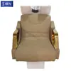 Cadeira de Shampoo Cabeleireiro Barbearia Cama Cerâmica Fabricante Venda Direta Cama de Lavagem Semi-Reclinável Moderna Simples e Confortável Cama de Shampoo