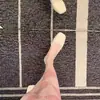 Mocassins Femininos com Pérolas 2026 Outono Novo Estilo Sapatos de Vovó Planos Rasos Couro Macio Sapatos para Gestantes Sapatos Individuais de Mãe
