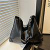 Estilo Coreano Nueva Llegada Cuero Encerado al Aceite Gran Capacidad Bolso Tote Commuter para Mujer Moda Casual Estilo Perezoso Bolso de Hombro Bolso Cruzado Moderno
