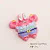 Accesorios de Resina DIY de Dibujos Animados Joyería Pijamas Haibao Pegamento de Crema Pasador Funda para Teléfono Móvil Hebilla de Zapato Llavero Colgante con