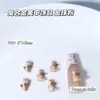 Accesorios de Aleación con Orejas de Conejo para Uñas, Lazo, Chica Conejo, Perla, Aleación, Decoraciones 3D para Uñas