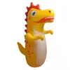 Juguete de Vaso Relleno de Agua 3D para Niños, Vaso Inflable de Dinosaurio, Juguete de Artes Marciales para Uso Doméstico, Poste de Boxeo para Niños