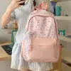 Mochila nueva estilo ins japonés para mujer, linda bolsa escolar estampada para chicas de secundaria, mochila ligera para el día a día con un toque juvenil