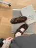 Primer Encuentro Temporada Estilo Coreano Elegantes Mary Janes de Lunares para Mujer 2026 Otoño Nuevo Estilo Zapatos Planos de Lana de Boca Baja