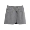 Verão 2023 novo y2g roupas femininas estilo europeu e americano lapela manga longa casaco curto + conjunto de saia de cintura alta atacado