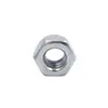 Suministro puntual tuerca autoblocante de nylon de acero inoxidable 304 DIN985 M3M4 tuerca antideslizante tuerca hexagonal autoblocante