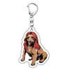 Nuevo Colgante de Acción Delta Animal Peculiar Llavero Acrílico Decoración para Mochila de Estudiante