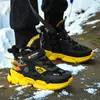 Zapatos de Niño Invierno Zapatos de Algodón Más Algodón Edad 11 Deportivos Engrosados Zapatos Grandes de Algodón Estudiante Cálidos Suela Gruesa Zapatos para Niño Pequeño