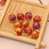 Estilo Nacional Hanfu Base de Flor de Metal Botones Decorativos Cosidos a Mano Hanfu Dinastía Song Dinastía Ming Accesorios para Ropa Qipao Piezas para DIY
