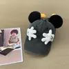 Nova Touca Fofa de Bumbum do Mickey, Luvas Fofas e Engraçadas do Mickey Cobrindo o Rosto, Touca com Orelhas do Mickey de Desenho Animado