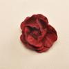 Estilo coreano camurça de microfibra veludo de pele de veado flor de ameixa camélia tridimensional broche acessório de cabelo componente DIY flor artesanal