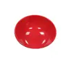 Dongguan Jinghu Melamina Personalizada Tigela de Arroz Duas Cores Vermelho e Preto 4,5 polegadas Tigela de Melamina para Restaurante Tigela de Cor Pura