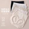 Calcinhas de Cintura Média-Alta com Controle de Barriga para Mulheres, Levanta Bumbum, Forro Antibacteriano de Seda, Não Enrola, Modelador, Controle de Barriga Pós-Parto, Levanta Bumbum, Controle de Barriga