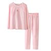 Conjunto de Ropa Interior Nueva para Niños de Primavera y Otoño Ropa y Pantalones de Otoño para Bebé Nuevo Conjunto de Ropa para el Hogar para Niños