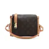 Elegante bolso pequeño para mujer, nuevo modelo 2026, bolso caja versátil de patrón clásico, bolso de mano para el trabajo, elegante bolso de hombro y cruzado