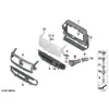 51748738939 51748738940 es adecuado para la sección de ventilación del freno delantero del BMW 4 G26...