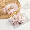 Flor Simulada Cabeza de Hortensia Material Hecho a Mano para DIY Accesorios para el Cabello Flor de la Dinastía Han Decoración de Cabeza Flores Falsas Simuladas