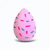 Fabricante directo en stock huevo de belleza de flor colorida sin látex forma de calabaza huevo de maquillaje gota de agua estrella oblicua borla para polvos
