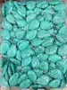 Pendente de Pedra Natural Cristal Ágata Gota Plana 18*25mm para Joias DIY Acessórios Pingente Venda Quente na Europa e América