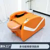 Cama de Masaje Eléctrico Portátil para Champú con Almacenamiento de Agua, Tina para Terapia Capilar, Vapor, Circulación de Agua y Calentador de Agua, Sin Necesidad de Conexiones de Agua