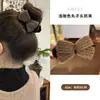 Pinza para el pelo de moño de punto para mujer, Accesorio para el pelo, Nuevo estilo Primavera Temprana 2026, Pinza de garra para fijar el pelo