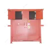 Puerta de valla de disparo rápido en stock con estructura razonable, puerta a prueba de explosiones de tapa plana con especificaciones completas, puerta de aire individual
