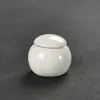 Cerâmica pequeno tamanho Mini Pote de Ponta do Dedo Pote Selado Frasco para Pó Perfumado Caixa de Rouge Antiga Caixa de Batom Caixa Pequena