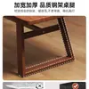 Mesa de Comedor Rectangular Estilo Nórdico para Apartamentos Pequeños Juego de Mesa y Sillas de Comedor Mesa Estable Soporte en Forma de X Mesa de Negociación