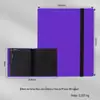 Álbum de Cartas A5 com Quatro Grades Transfronteiriço de Grande Capacidade, 160 Espaços para Cartas, Multicor e Multiestilo, Suporta Oem/Odm