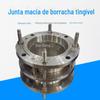 DN200 junta de transmissão de força de flange dupla de aço inoxidável junta de expansão de transmissão de força de manga solta junta de transmissão de força de flange única de fio completo