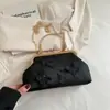 Bolso Cheongsam Chino 2025 de Mano para Mujer Versátil Estilo Extranjero Estilo Antiguo Dinastía Han Bandolera Cadena Bolso de Mujer Bordado de Mariposas