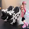 Tênis da Moda para Meninas 2026 Nova Coleção Primavera e Outono Solado Macio Antiderrapante Sapatos Casuais para Crianças Maiores